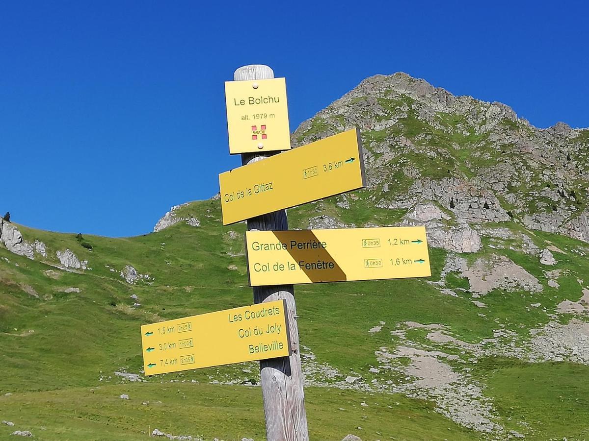 Chambres Et Tables D'Hotes Le Choton A Nono - Col Du Joly Beaufortain Hauteluce Ngoại thất bức ảnh