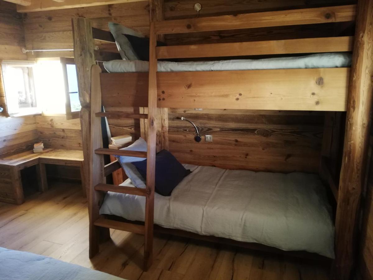 Chambres Et Tables D'Hotes Le Choton A Nono - Col Du Joly Beaufortain Hauteluce Ngoại thất bức ảnh
