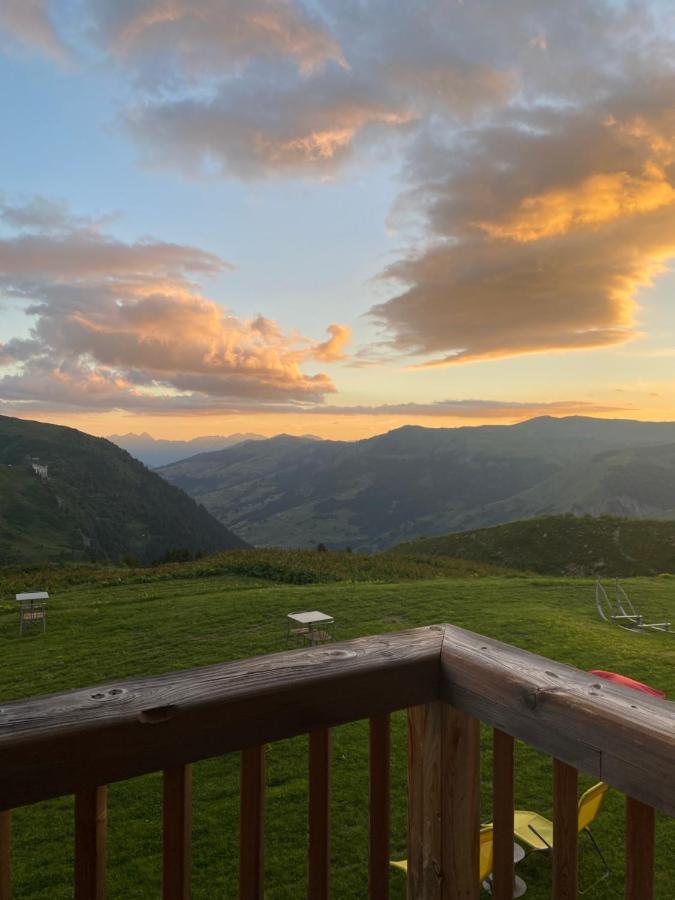 Chambres Et Tables D'Hotes Le Choton A Nono - Col Du Joly Beaufortain Hauteluce Ngoại thất bức ảnh