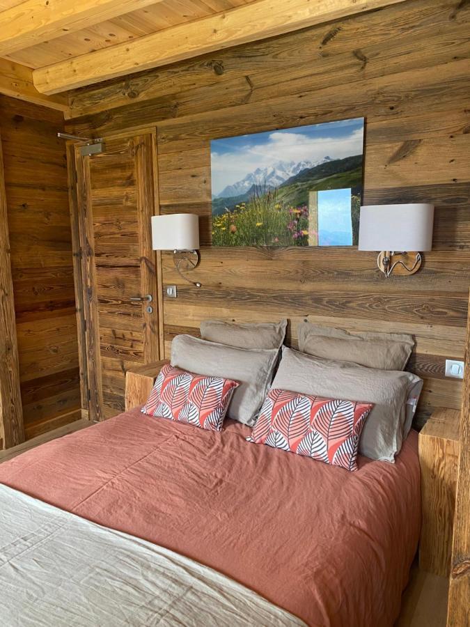 Chambres Et Tables D'Hotes Le Choton A Nono - Col Du Joly Beaufortain Hauteluce Ngoại thất bức ảnh